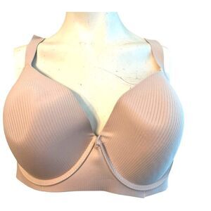 40DD Nautica Intimates Padded Full Coverage Comfort Straps Underwire T Shirt Bra
